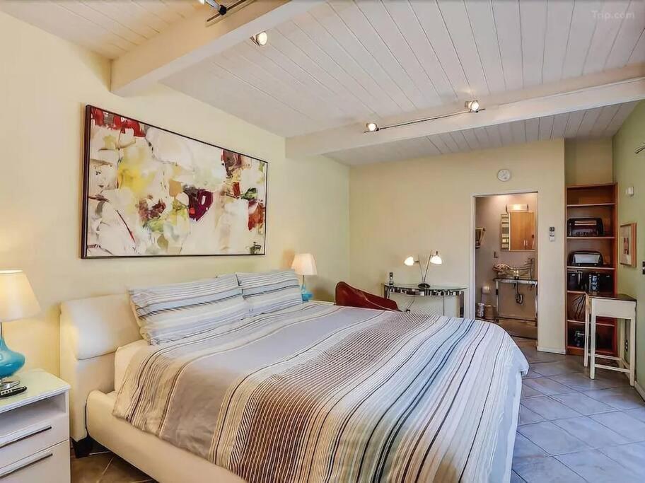 Serene 4 Bed 3 Bath Heated Pool Natural Backyard Heart Of Palm Springs Exterior foto